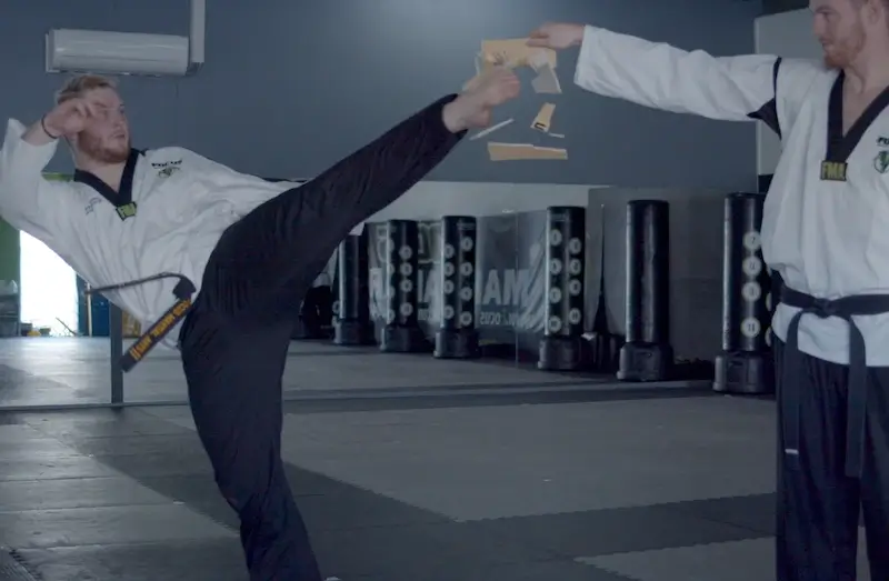 martial arts classes helps master self-control