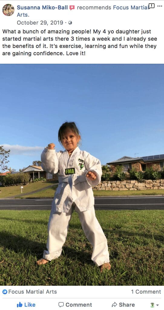 Pre-School Martial Arts & Karate Classes Near Me in Gold Coast