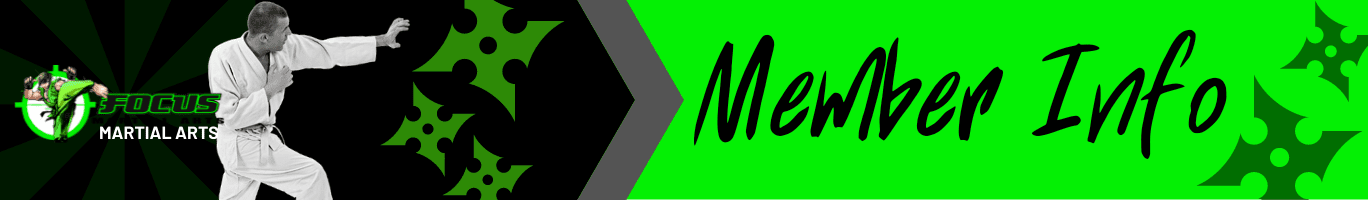 Focus Martial Arts Mt Gravatt East member banner