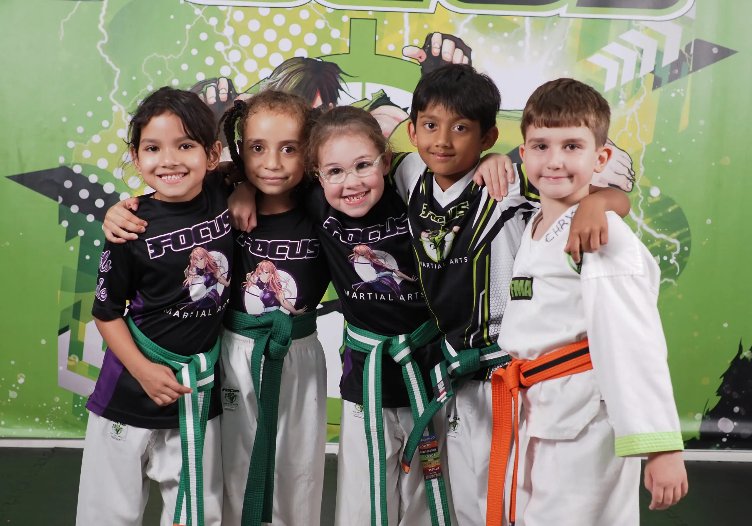 martial arts training will teach children not only self defence, but also how to be their best version of themselves using self confidence and self esteem