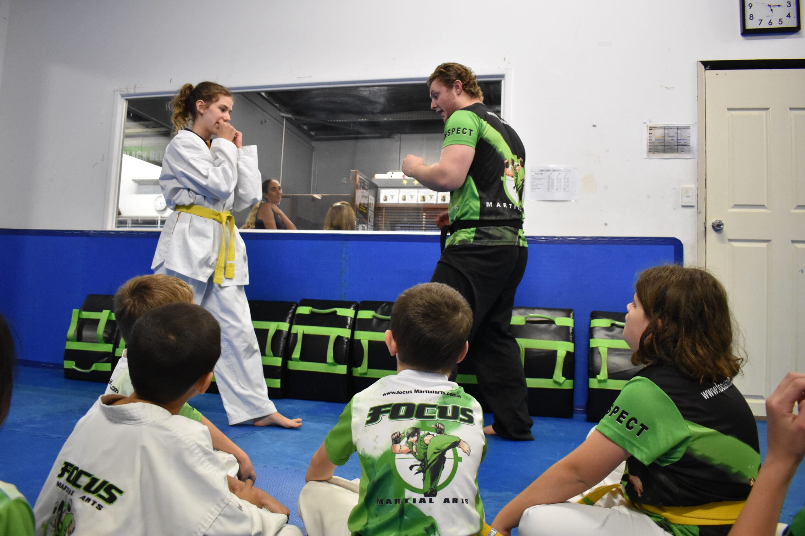 Martial arts kids' classes offer fun and engaging physical and mental activities, where expert instructors teach self-defense and different styles, promoting students' well-being and skill development.