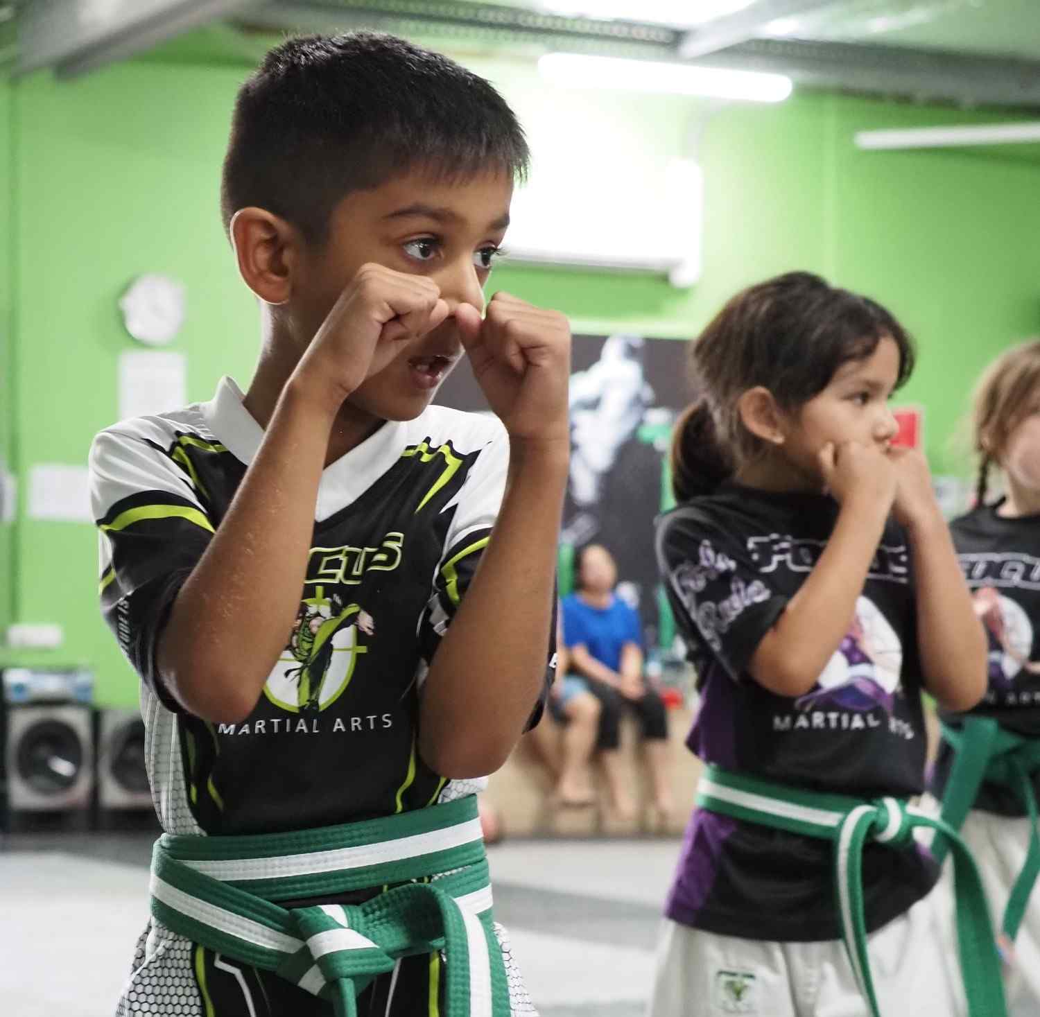 children experiencing benefits of kids martial arts in Brisbane
