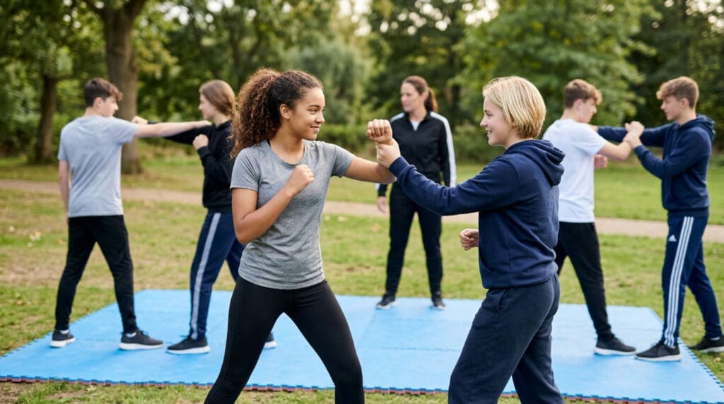 Teen Self Defence Classes (Ages 13&ndash;17)